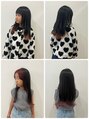 ピース(PEACE)&nbsp;ロングヘアにひと工夫！裾カラー！