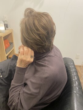ヘアースタジオ ゼン カロン(Hair studio Zen kalon) ミセスレイヤーショート