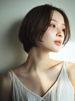 シェル 吉祥寺(shell)&nbsp;くびレイヤーエモージュグレージュカラーくびれショート/吉祥寺