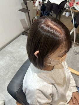 ジャパンデザイナーズアカデミー 白髪ぼかしカラー