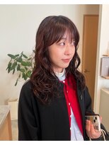 キチ(kici)&nbsp;セミロングパーマ