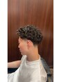 ヒロギンザバーバーショップ 丸の内店(HIRO GINZA BARBER SHOP) taper × curly