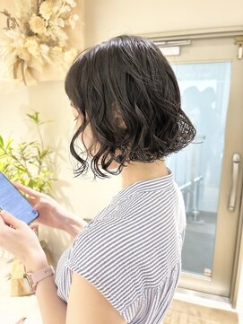 クーナバイトマト 横浜(Cuna by TOMTO) 【YUYA】ボブパーマ_大人パーマ_韓国風パーマ_横浜パーマ