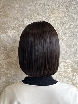 パーセンス(Pursense) ナチュラルボブ/髪質改善/ブリーチなし/縮毛矯正