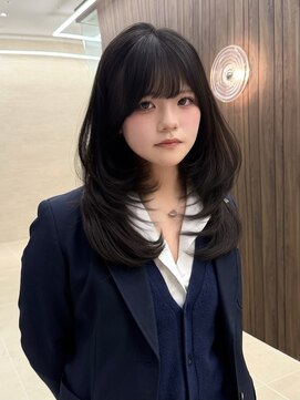 パルス ヨコハマ(PULSE yokohama) レイヤーカット/内巻き/ワンカール/ワンホン/韓国/顔周りカット