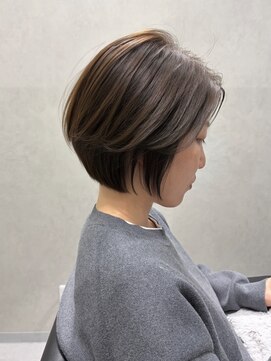 ローヴ 梅田(L'aube) レイヤーボブ　髪質改善　レイヤーカット　ボブウルフ　ボブ