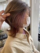 ネウィ 池袋(newi)&nbsp;春カラー/ピンクイヤリング