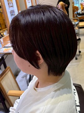 デュースヘア(DEUCE HAIR) レイヤーカットショートボブショートカット顔周りカット韓国30代