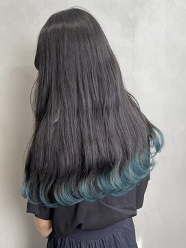 アールプラスヘアサロン(ar+ hair salon) 【新宿/新宿三丁目/裾カラー/デザインカラー】