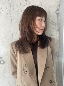 バロンフェム(baLon.fem) 【stylist田島】ミディアムレイヤー