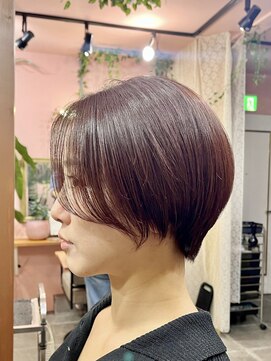 ヤード 藤沢(YARD) 前髪を長く残したハンサムショート【藤沢/藤沢駅】