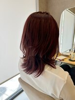 ヘイリー(HAILEY) ピンクブラウン×ミディアムレイヤー