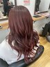 （スタイリスト八木限定）ダメージレス艶カラー＋カット＋AujuaTR