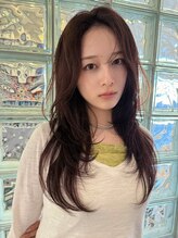 レム(LEM) 韓国風ナチュラルロングレイヤー