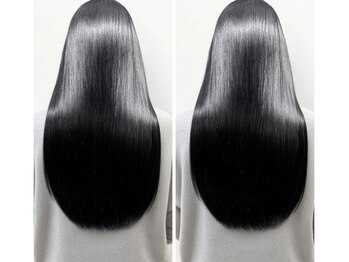 TYT -hair&spa- 高田馬場 髪質改善/縮毛矯正/ヘッドスパ 【 12月上旬 OPEN(予定)】 の写真/【高田馬場3分】髪質改善ストレートでワンランク上の艶髪に♪高い技術力で地毛のようなストレートヘアに