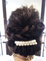 ヘアディレクション ビークス 上並榎店(HAIR DIRECTION BEECX)&nbsp;ねじりルーズアップ