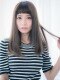 アトリエ モノクローム(Atelier monochrome)の写真/【美髪体験】こだわりのHAGOROMOストレートがオススメ♪ワンランク上のツヤ髪で潤いがずっと長持ち…★