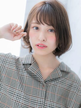 ローレン(LOREN) *LOREN*暗髪でも透明感◎イルミナカラー無造作カールボブディ