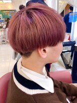 クオリス 赤塚店(QUALIS) 10代20代/ブリーチ/暖色カラー/マッシュ/ツヤ感/ネープレス