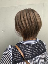 ケンジ 湘南台(KENJE) 透け感×ショート×ハイライト