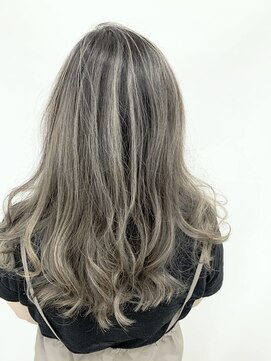 トリニティ(trinity) 【トリニティ】デザインカラーバレイヤージュハイライトメッシュ