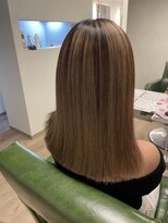 チーモ ハッピー ヘア メイク(CheeMo happy hair make) 女性らしいストレートロングヘア