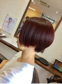 前下がりショートボブ