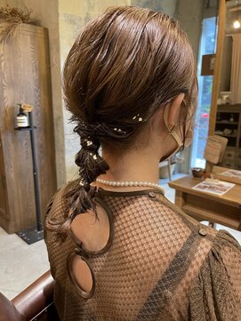 ヨーク(yoke.) 編みおろしヘア