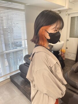 ピヨン 心斎橋(piLLon) インナーカラー