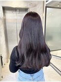 【福岡美容室/小山田】ブリーチなしラベンダーグレージュ