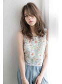 くびレイヤーエモージュふんわりカール20代30代40代◎美髪