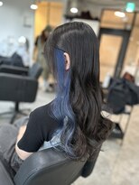 ラフ 難波店(LAFF) #黒髪#ボブルフ#ネビージュ#小顔#ワンレン