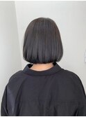 内巻きボブ