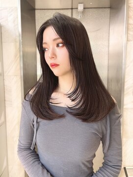 リリー(Lilley) 【lilley 稲永麻衣】髪質改善+レイヤーカット+顔まわり+韓国ヘア