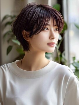 アルトリスト(Altruist Aging×HAIR&SPA) ☆イメチェンピンクベージュアンブレラカラー前髪クールショート