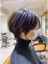 トッカ ヘアアンドトリートメント 難波店&nbsp;小顔似合わせカット愛されクールショート20代/30代40代50代/難波
