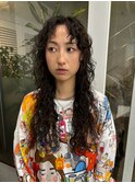 スパイラルハードパーマロング