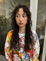 レコ 渋谷(LECO) スパイラルハードパーマロング