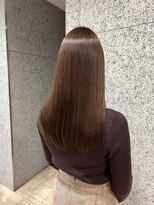 ビームズ トータルビューティー 西中島店(Bee ms Total Beauty) サラツヤロングベージュカラーブリーチしない透明感カラー