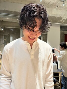 ハマモト メンズパーマ