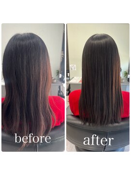 ガルボヘアー 桟橋店(garbo hair) 髪質改善　オイルストレート　艶髪　トリートメント