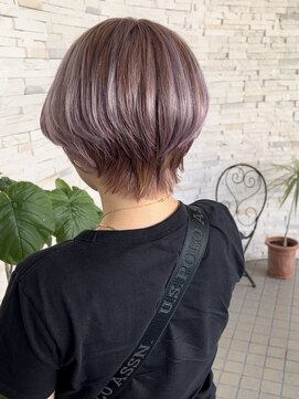 シュシュ 宜野湾店(chou chou) 顔周りカット/ワンレン/髪質改善/ショートボブ/ピンクヘア