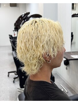 ブライト(BRIGHT) ブリーチパーマツイストスパイラルパーマ静岡メンズ