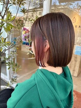ビレア 尾張旭店(BELEA) ボブ/イヤリングカラー/ブリーチ