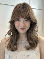 ロンドアンメゾン 原宿(Lond un Maison.)&nbsp;ミニウルフレイヤーカット顔周りカット前髪カット韓国ロング原宿