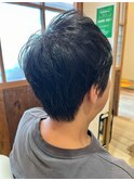 ミセスショート♪ネイビーブルー