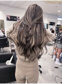 縮毛矯正髪質改善ハイライトレイヤーカット枚方美容室エクステ