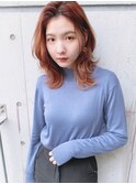 セミロングくびれレイヤー