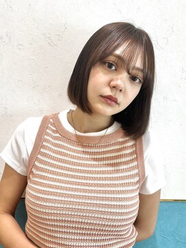 ロンド レグリーズ 立川(Lond leglise) ミニボブフェイスレイヤー顔周りカット前髪カット韓国ボブ/立川