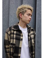 ブークル(boucle)&nbsp;金髪スパイキーショート　ベリーショート